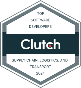 Clutch Top Software Developers Logistics 2024 Badge